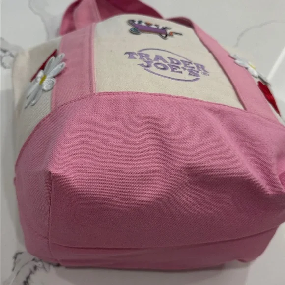Trader Joe's Custom Decorated Mini Tote Bag - Picture 11 of 13